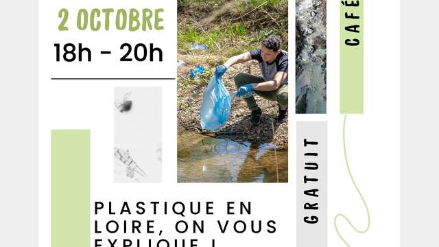 Rencontre-débat : Plastique en Loire, on vous explique !
