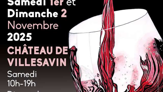 Salon des vins au Château de Villesavin