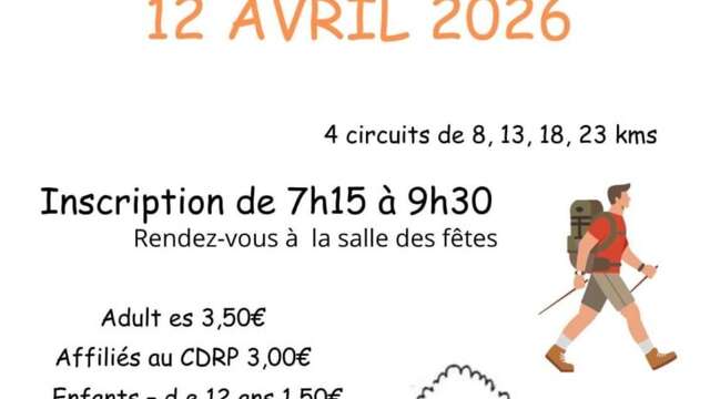 Randonnée organisée par : Amicale des parents d’éleve