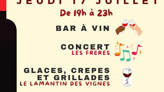 Apéro concert au Domaine des Pierrettes