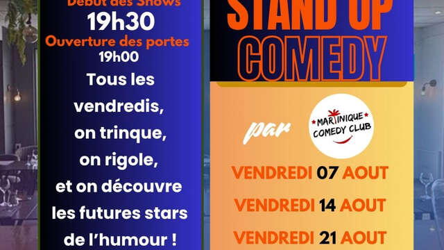 Stand Up Comedy (Le Punch - Karibéa Hôtel Valmeniere ***)