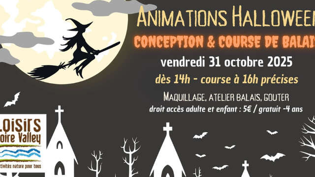 Journée Halloween chez Loisirs Loire Valley