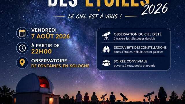 Nuit des Étoiles 2026