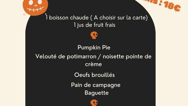 Brunch d’Halloween
