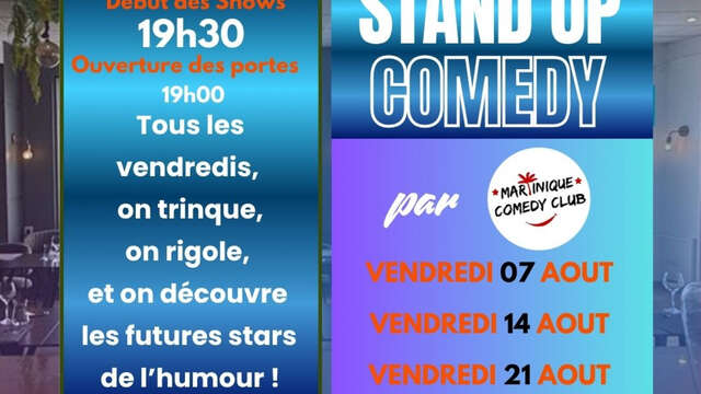 Stand Up Comedy (Le Punch - Karibéa Hôtel Valmeniere ***)