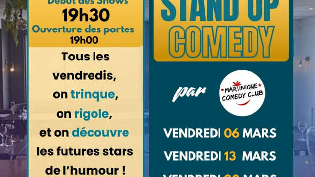 Stand Up Comedy (Le Punch - Karibéa Hôtel Valmeniere ***)