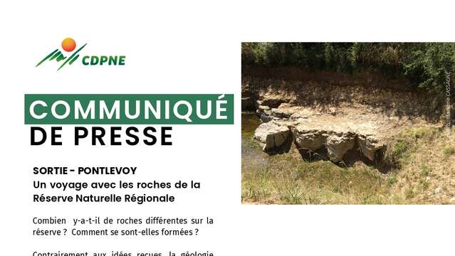 Un voyage avec les roches de la Réserve Naturelle Régionale