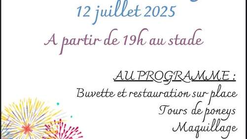 Fête Nationale 14 juillet - St Claude de Diray