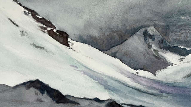 Passage, expo personnelle d'aquarelles de Guillaume Ballaud