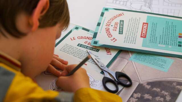 Le grand restaurant à bord - atelier créatif à l'Écomusée