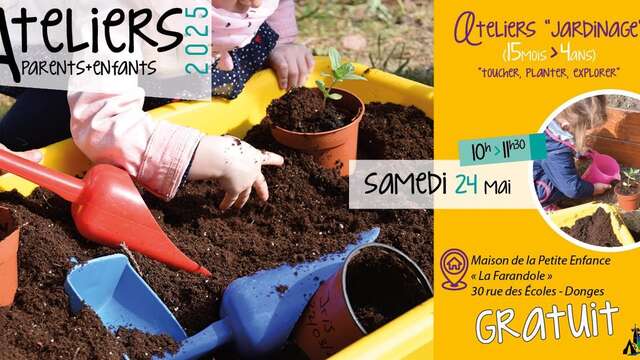 Atelier parents et enfants 0-4 ans