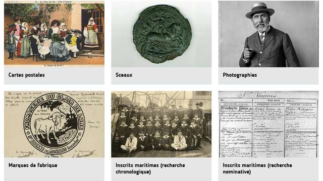 Les ressources numériques des Archives départementales