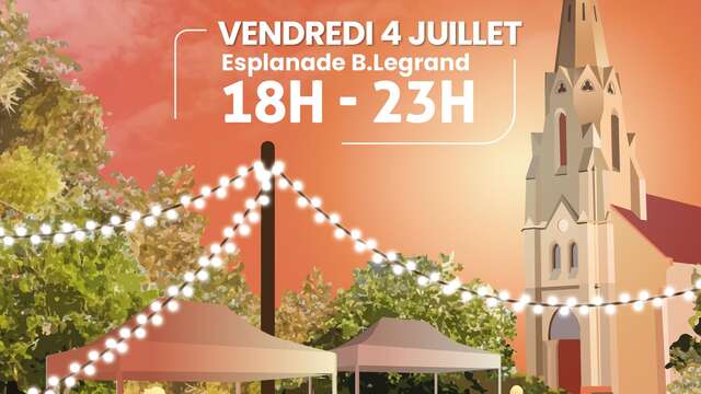 Marché nocturne créations et productions locales