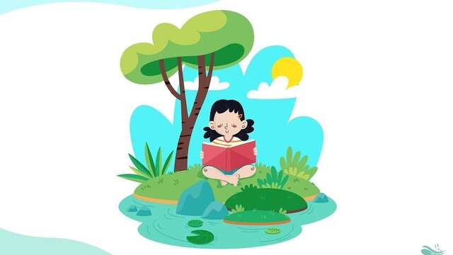 Lectures et jeux en plein air