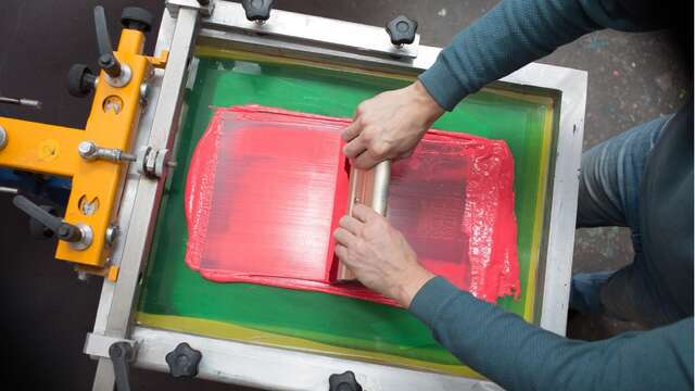 Atelier de sérigraphie