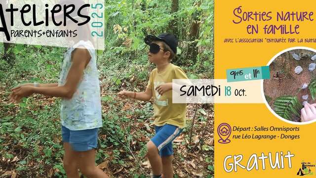 Sorties nature en famille