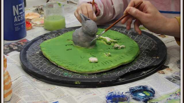 Stage de poterie pour enfants