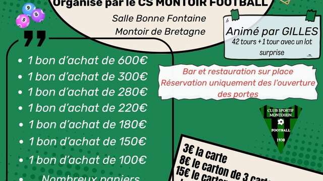 Super-loto du CS Montoir football