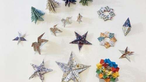 Atelier de création origami Noël