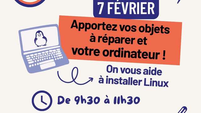 Repair café et Linux café