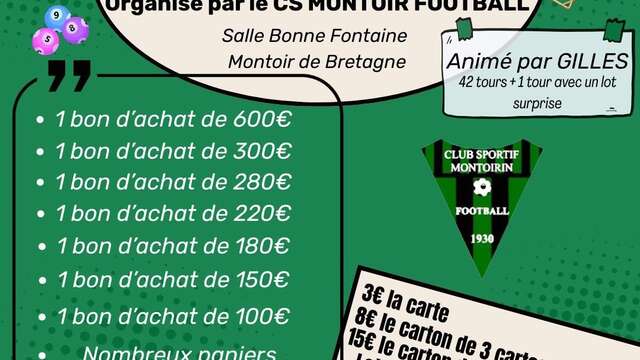 Super-loto du CS Montoir football