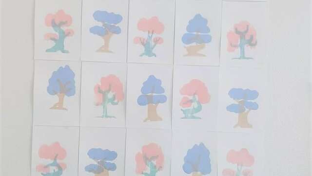 Décrochage des sérigraphies des classes de petite et moyenne sections