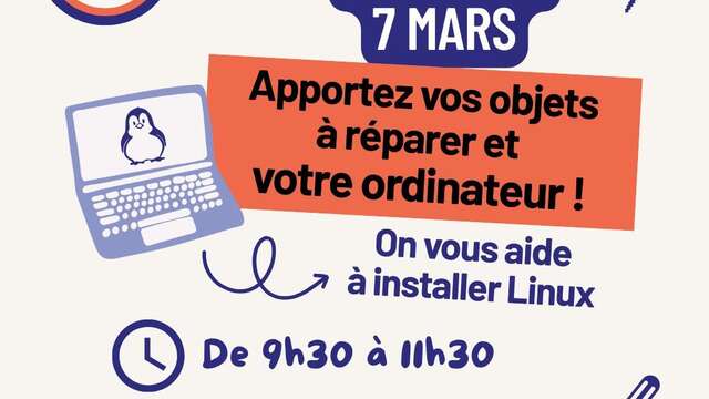 Repair café et Linux café