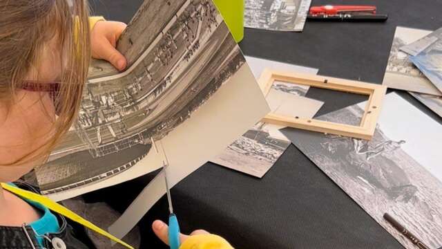 Ma carte postale, atelier créatif à l'Écomusée