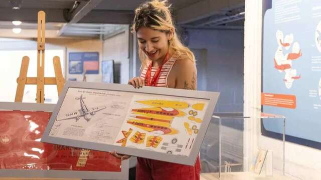 Une industrie qui donne des ailes, visite-flash à l'Écomusée