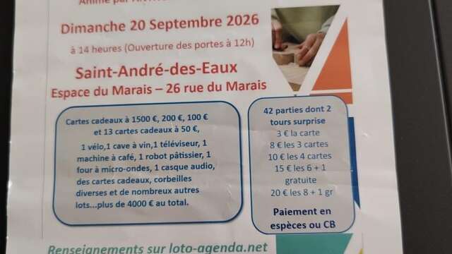 Super Loto animé par Anthony et Olivia