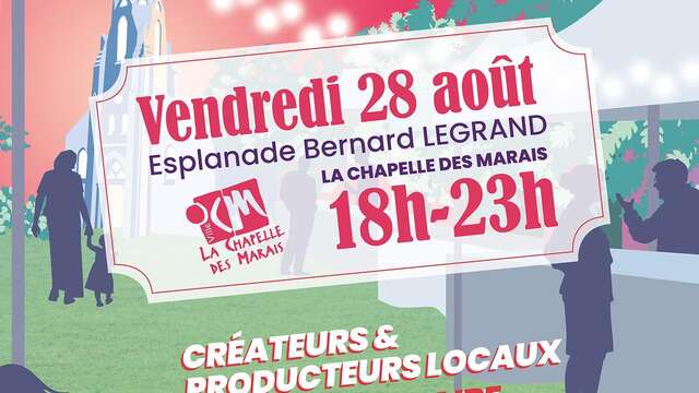 Marché nocturne créations et productions locales