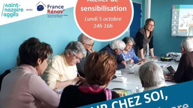 Atelier « Bien vieillir chez soi » à La Chapelle-des-Marais