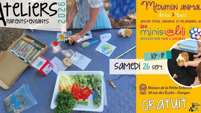 Atelier parents-enfants (de 6 mois à 4 ans)