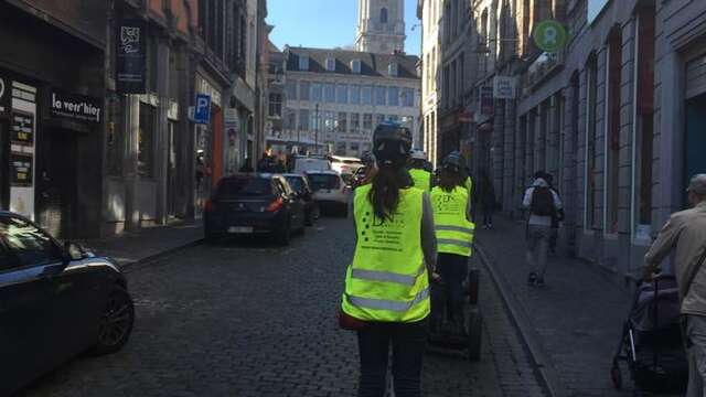 Découverte de Mons en Segway