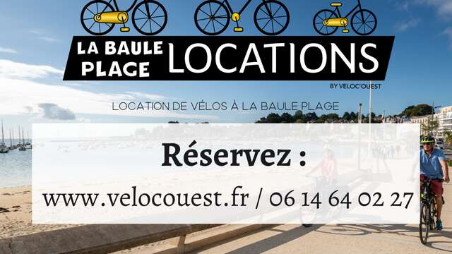 Véloc'Ouest - Location de Vélos - La Baule Lajarrige Plage