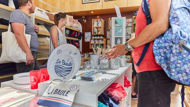 Boutique du Bureau d'information touristique  de La Baule