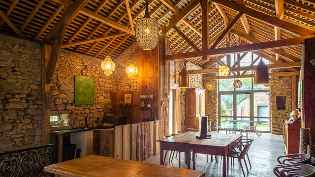 Ferme Lait Prés Verts - Salle de Réception