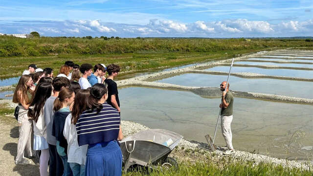 Visite de saline avec les Garçons des Marais