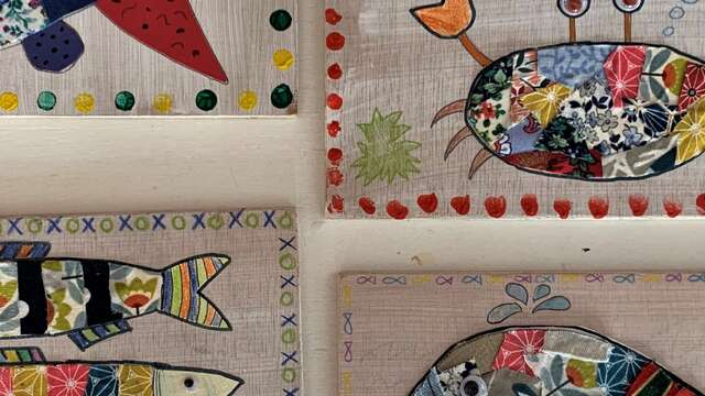 La Turballe - Au Gré des Vents - Patchwork-Malworkshop - 1h