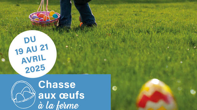 ANIMATION | Chasse aux oeufs à la ferme