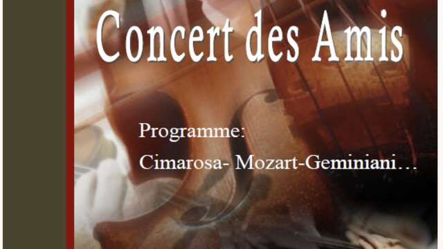 CONCERT | "Concert des Amis de l'orchestre"