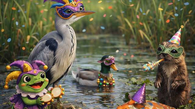 ATELIER | Les animaux font leur carnaval (6-10 ans)