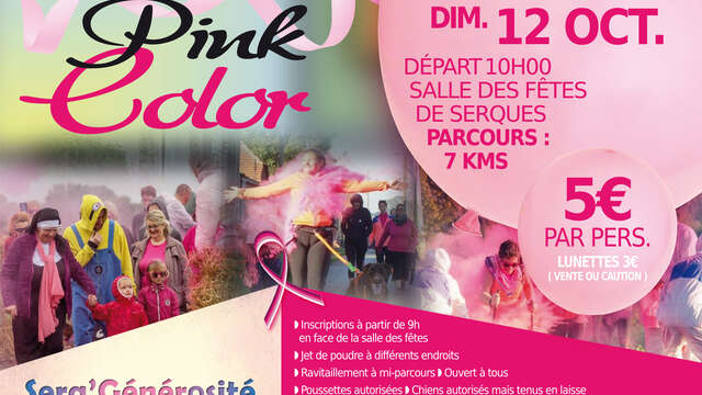 EVENEMENT | PINK COLOR avec Serq'Générosité