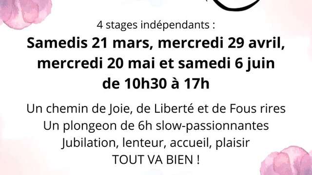 STAGE | Stage Clown Adulte avec Nathalie à la yourte L'OVNI