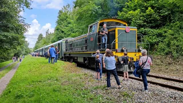 Voyage en Autorail Caravelle avec le Chemin de Fer Touristique de la Vallée de l'Aa