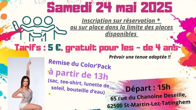 ÉVÉNEMENT | "Color'Mouv" 5 km solidaires et colorés