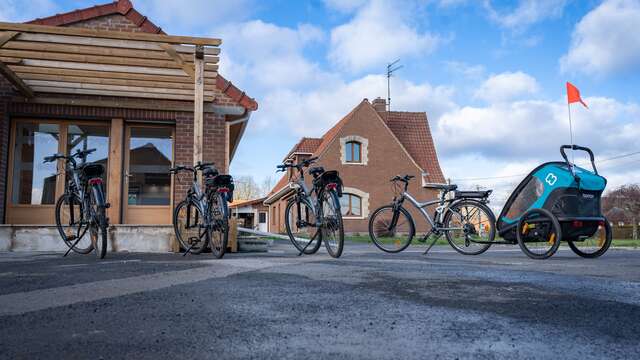 Location de vélos à assistance électrique au Gîte du Cluse
