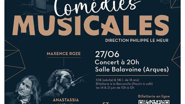 CONCERT | "Comédies musicales" par l'Orchestre d'Haromine de Saint-Omer