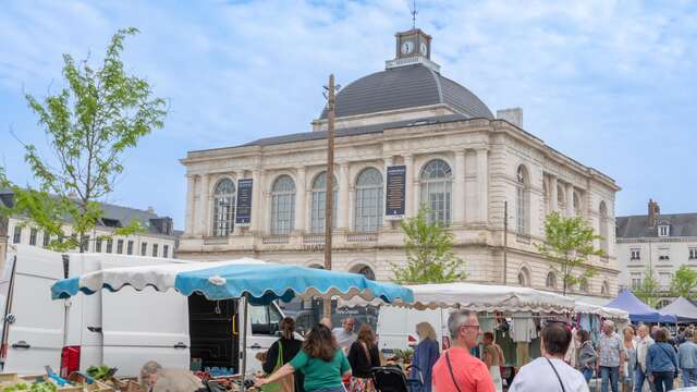 Marché hebdomadaire de Saint-Omer centre-ville