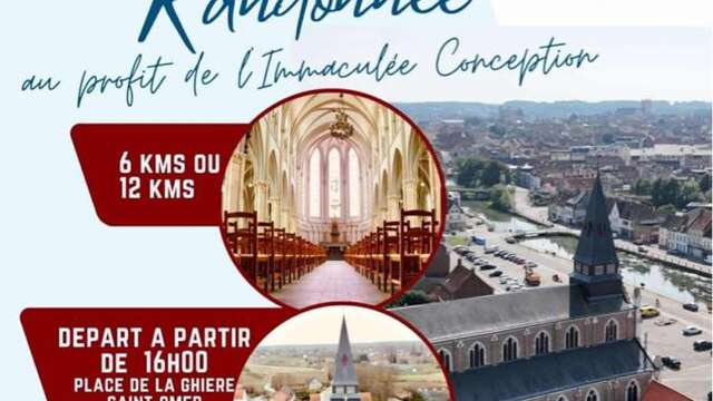 Randonnée au profit de la restauration de l'église Immaculée-Conception